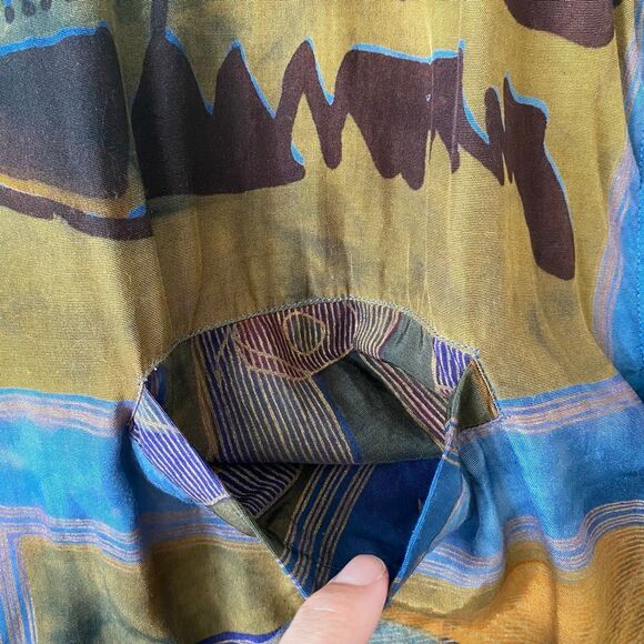 Greg Simon Koko Classic men L/XL longsleeve Hawaiian button down shirt - Picture 9 of 12